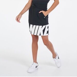 Nike Sportswear Skirt French Terry Big Nike Air Logo Wrapped Girls Large